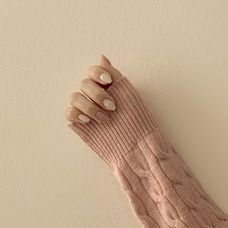 허리 잘잡아주는 꽈배기 라운드 크롭 기본 슬림핏 허리잘록 니트가디건 핑크