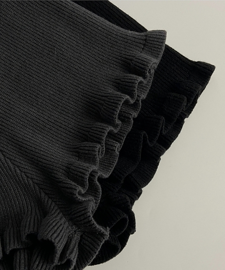 フリルラッフルレースニッショートパンツ