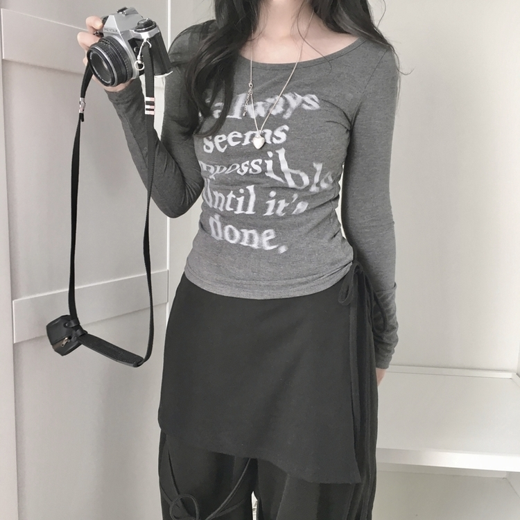 레이어드 리본 랩 미니 스커트 치마 블랙