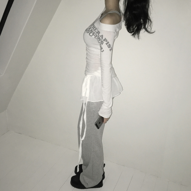 ポケットブーツカットトレーニングパンツ(6color) GREY