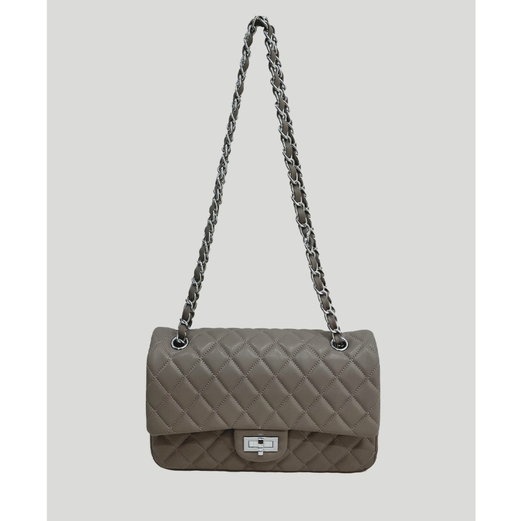 クラシックキルティングショルダークロスバッグ