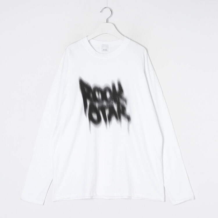 長袖Tシャツ レタリング長袖シャツ