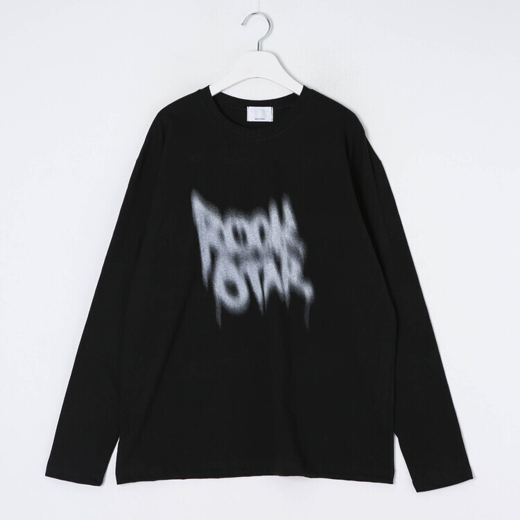 長袖Tシャツ レタリング長袖シャツ