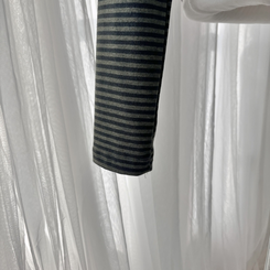 ストライプ長袖Tシャツ