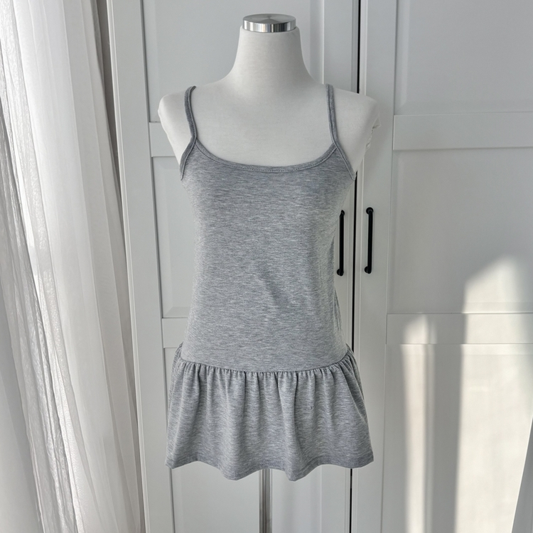 レイヤードフリルティアードインナーキャミソール