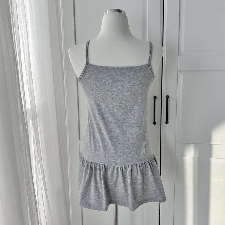 レイヤードフリルティアードインナーキャミソール