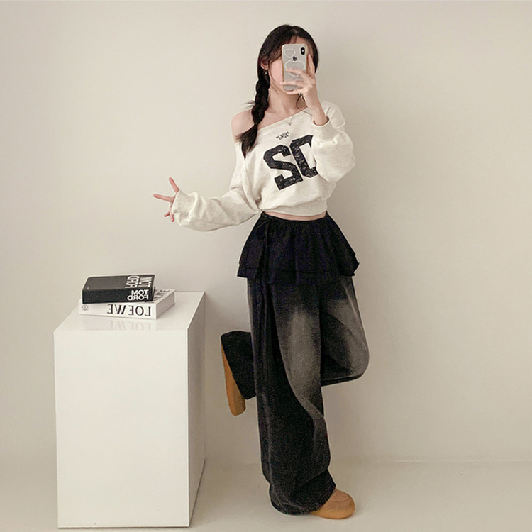 ティアードシフォンフリルミニスカート BLACK