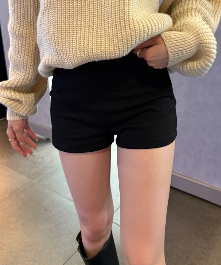 ベーシックショートパンツ BLACK