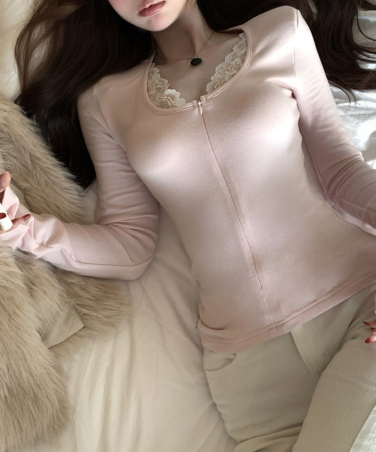 ファスナーレースジップアップ PINK