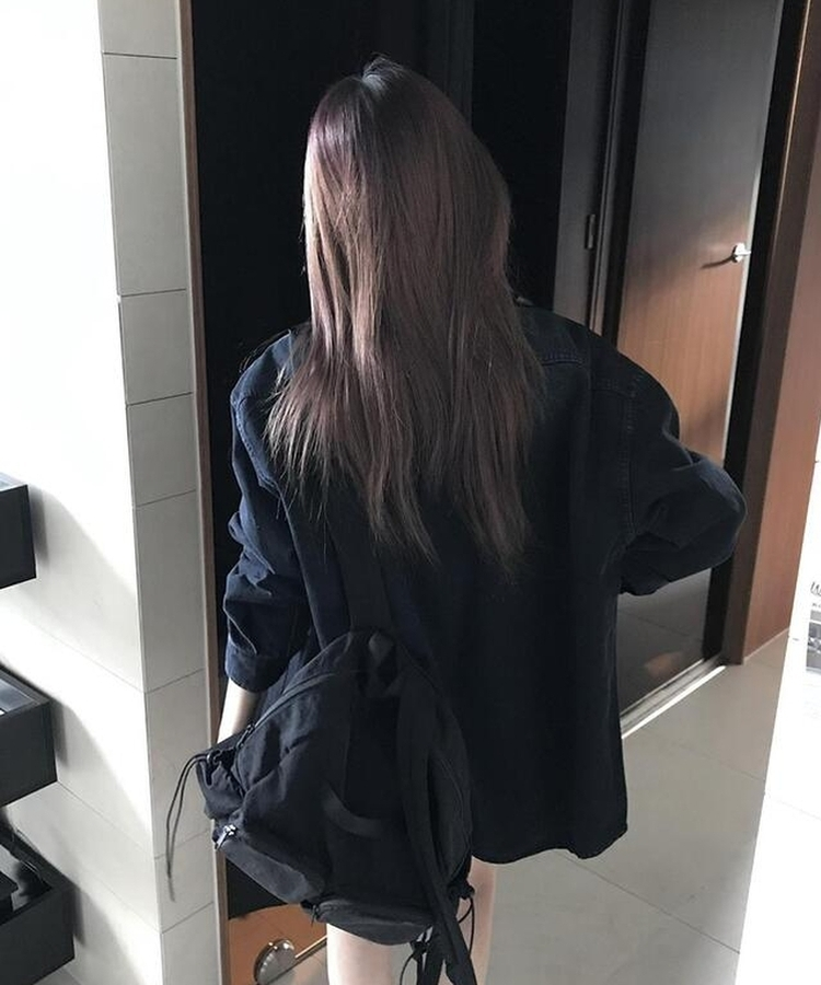イサクデニムボタンシャツ MIDNIGHT BLACK