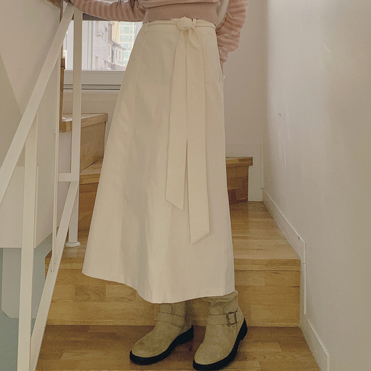 フランクデイリースカート CREAM BEIGE