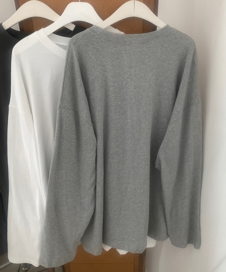 ラビットコットン長袖Tシャツ