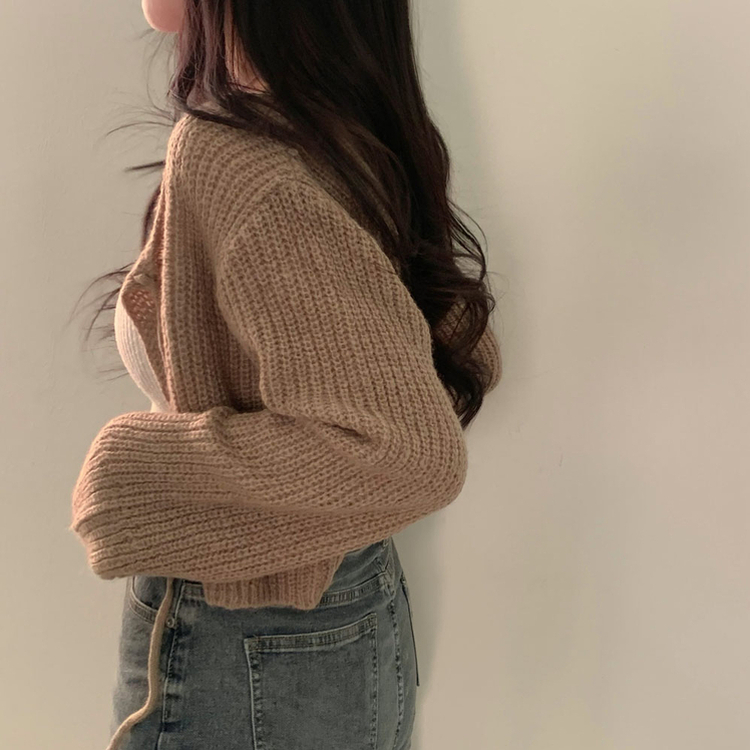 ウールリボンボレロ(5color) BEIGE