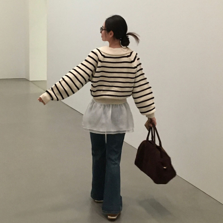 【丈別】セミブーツカットデニムパンツ BLUE DENIM
