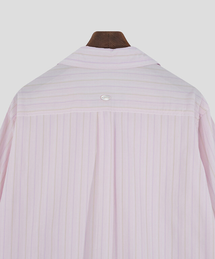 ストライプ品です SUMMER SALE 8/1～】Model NO-286 4者混 ライトグレーストライプ