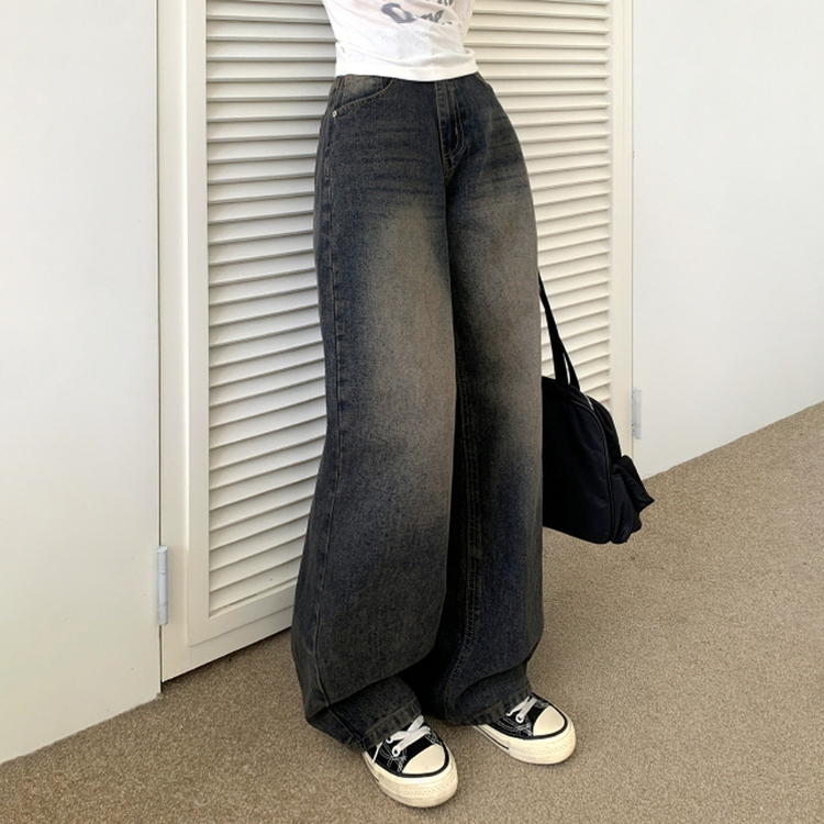 【丈別】ピッカーワイドデニムパンツ(5color) VINTAGE