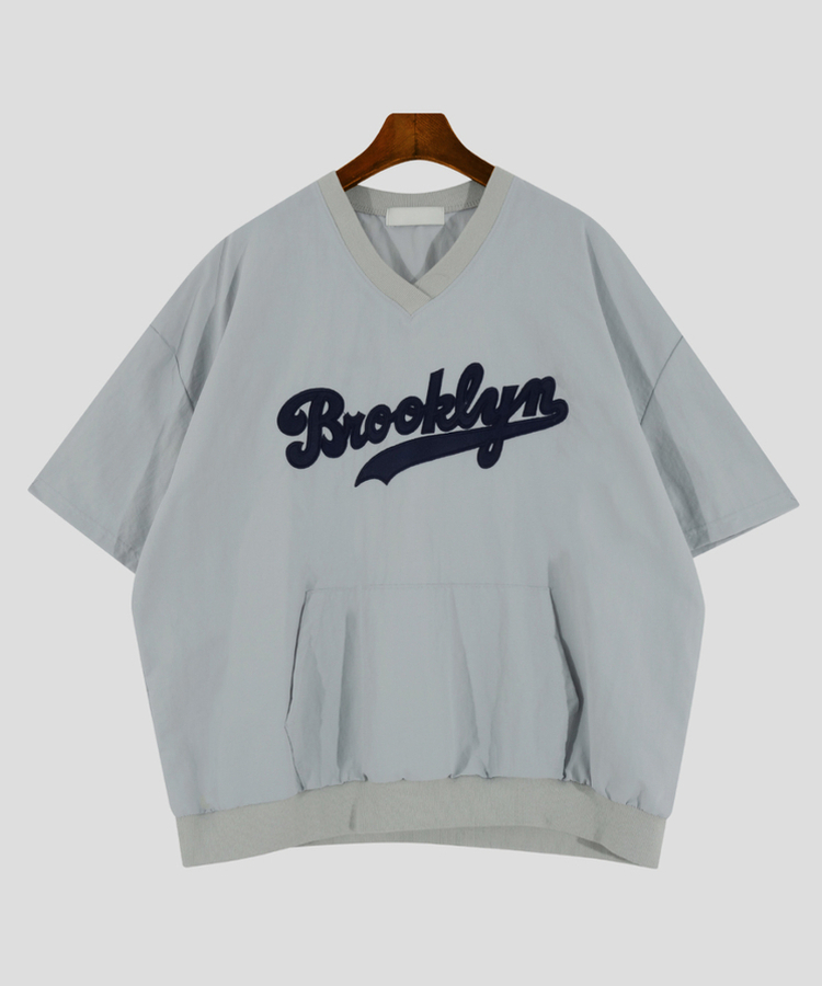 ブルックレタリング半袖Tシャツ