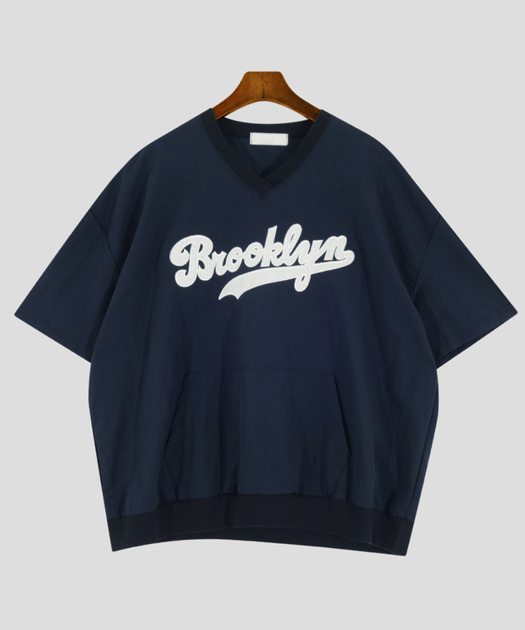 ブルックレタリング半袖Tシャツ