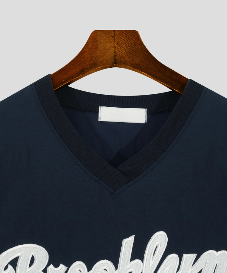 ブルックレタリング半袖Tシャツ
