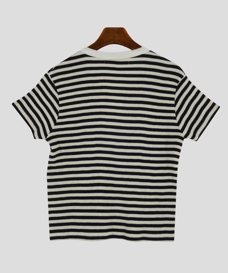 ワッフルオープン半袖Tシャツ