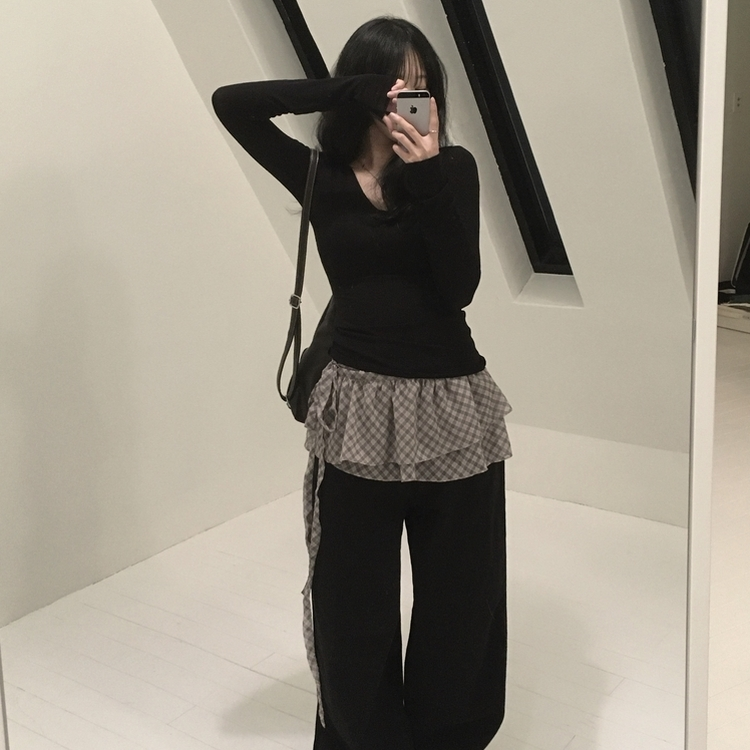 テンセルグローTシャツ BLACK