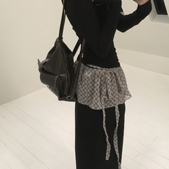 ワイド パウンドワイドパンツ BLACK