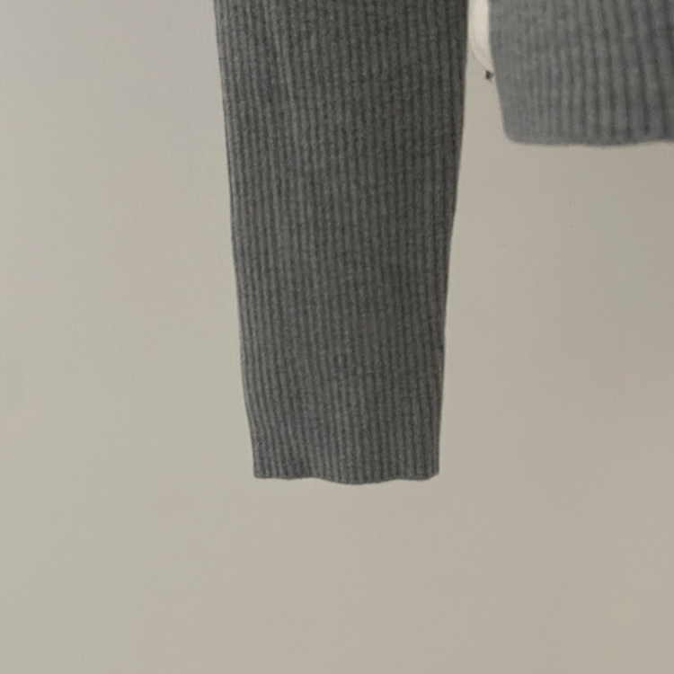 アンバランスサイドボタンニット(5color)