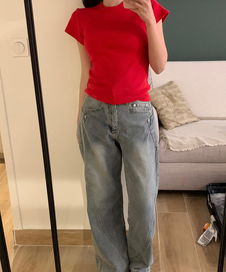 半袖Tシャツ(7color) RED