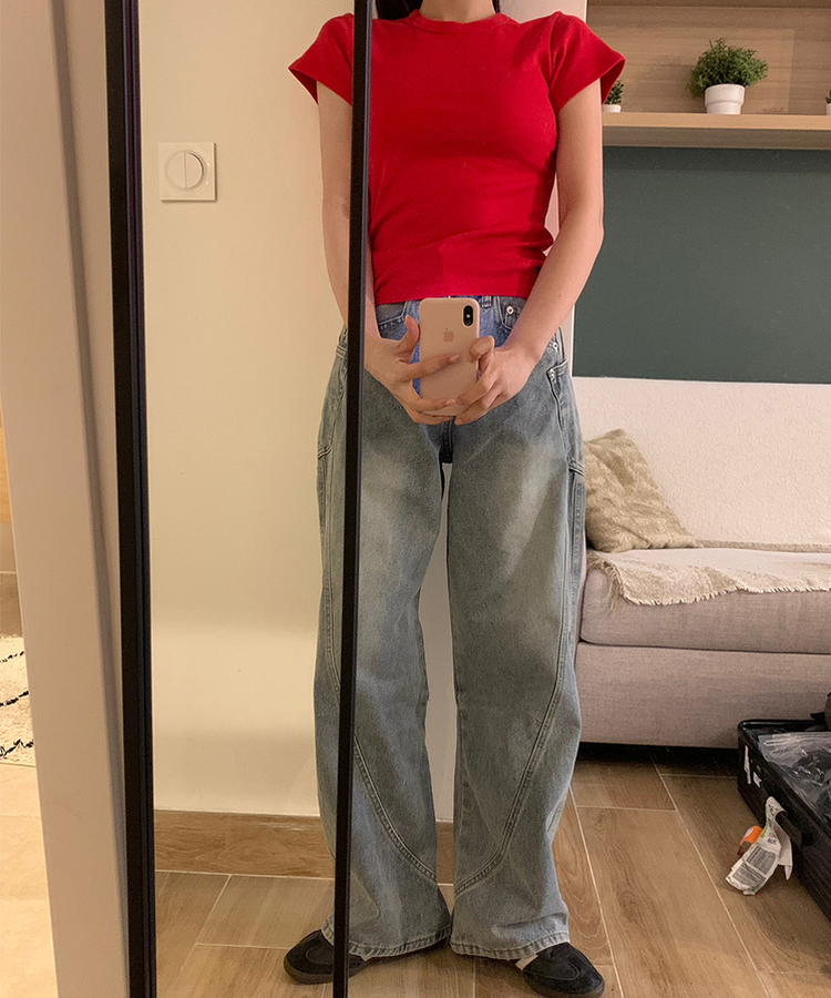 半袖Tシャツ(7color) RED