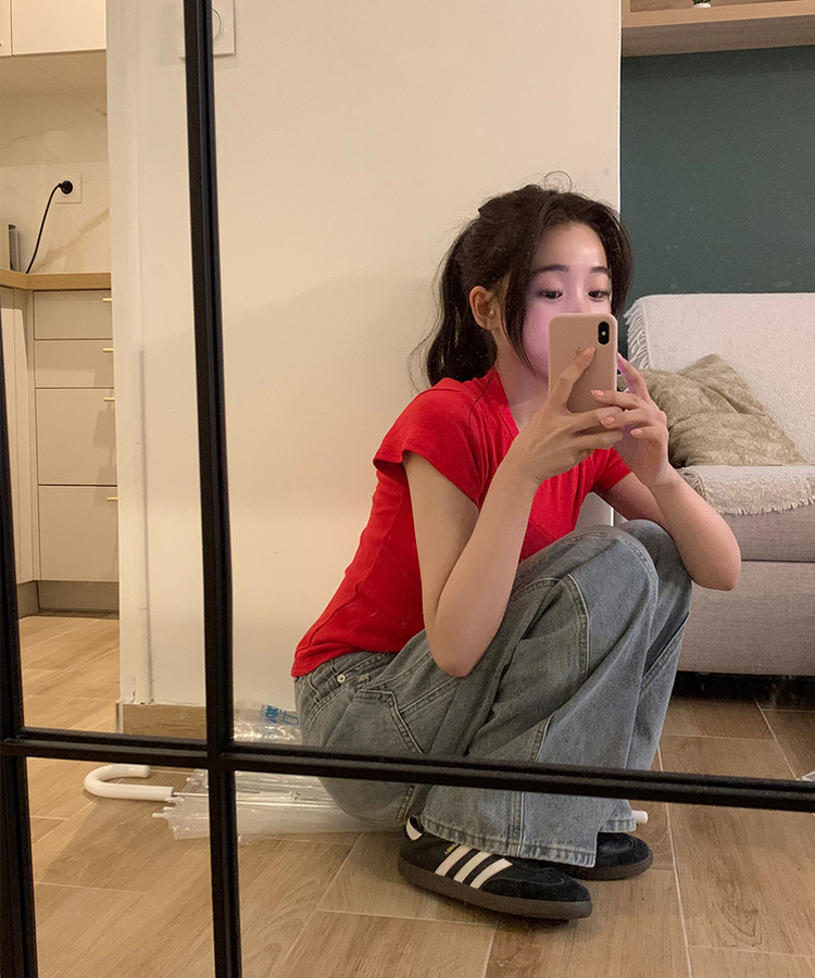 半袖Tシャツ(7color) RED