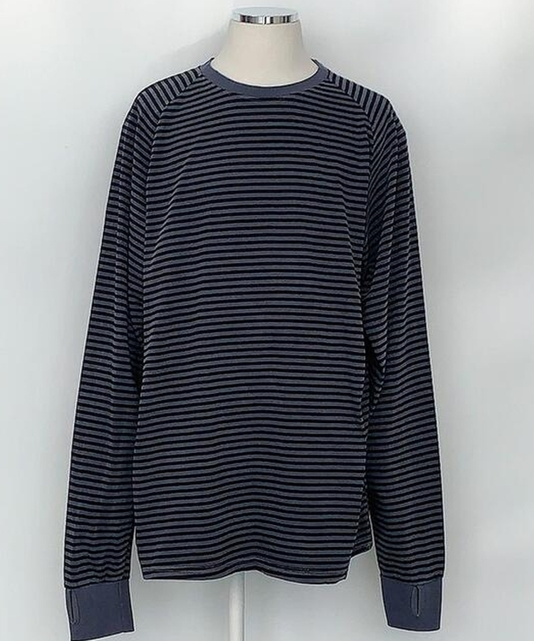 ストライプウォーマーTシャツ