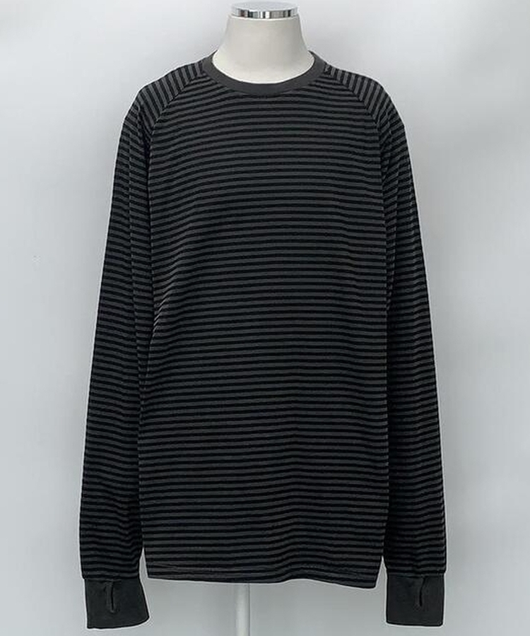 ストライプウォーマーTシャツ