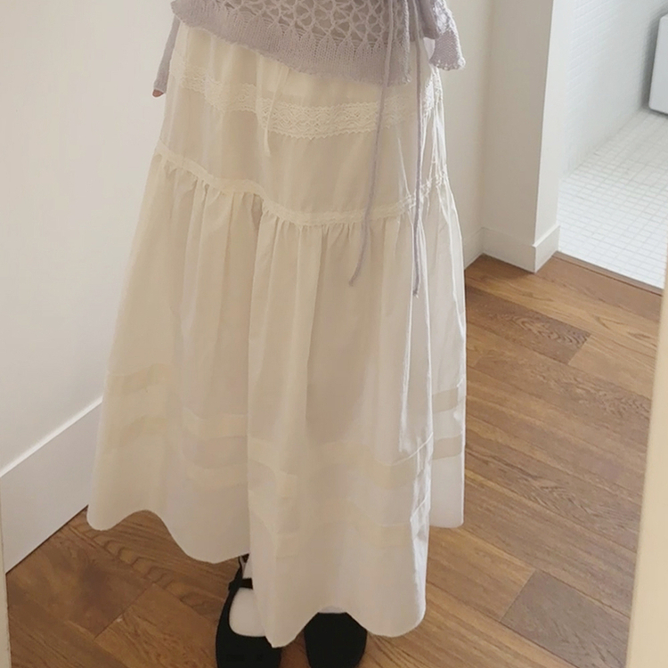 グレーテルレーススカート WHITE