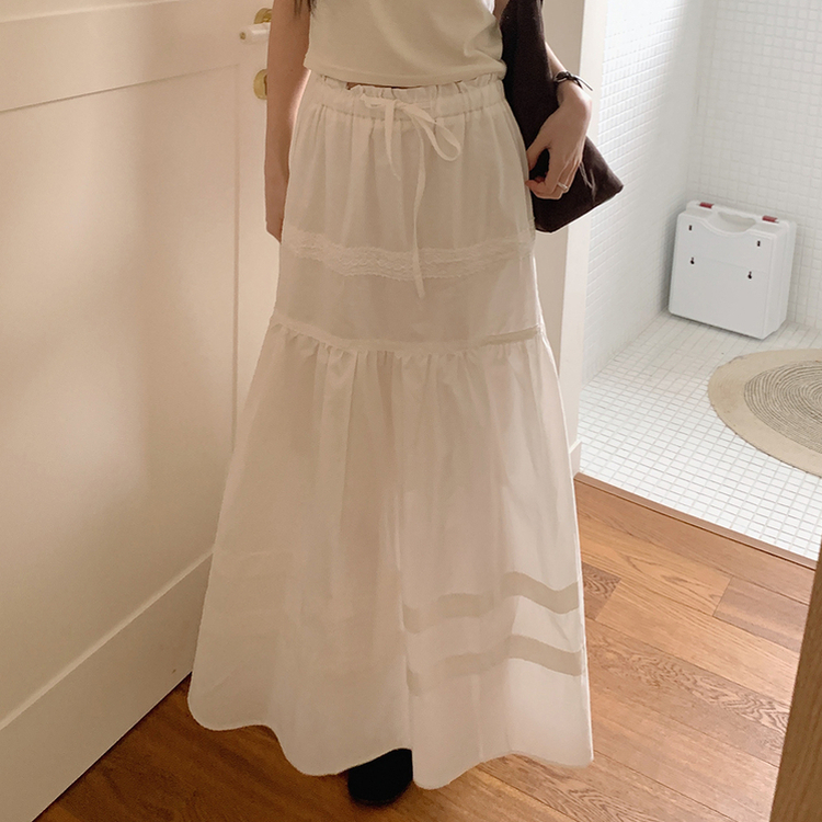 グレーテルレーススカート WHITE