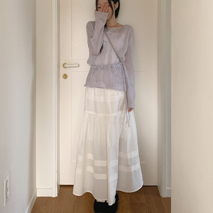グレーテルレーススカート WHITE