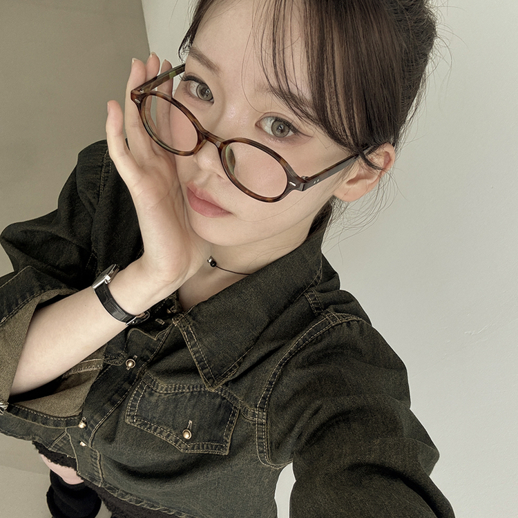 ウォッシングデニムシャツ BLACK DENIM