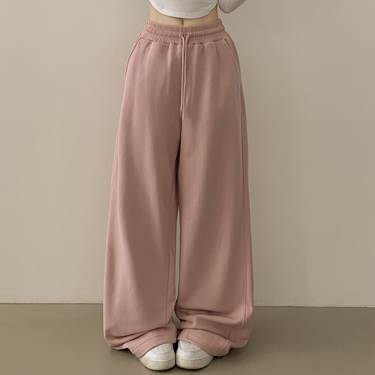 ストリングワイドジョガートレーニングパンツ(12color) PINK