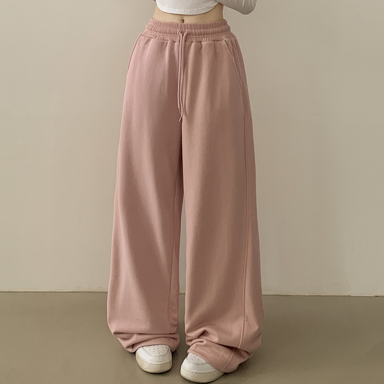 ストリングワイドジョガートレーニングパンツ(12color) PINK
