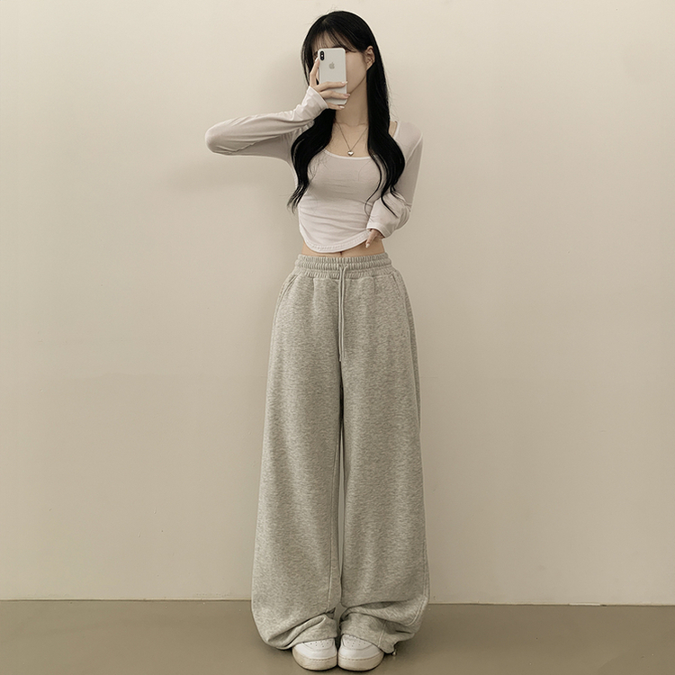 ストリングワイドジョガートレーニングパンツ(12color) OATMEAL