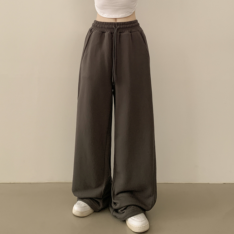 ストリングワイドジョガートレーニングパンツ(12color) CHARCOAL