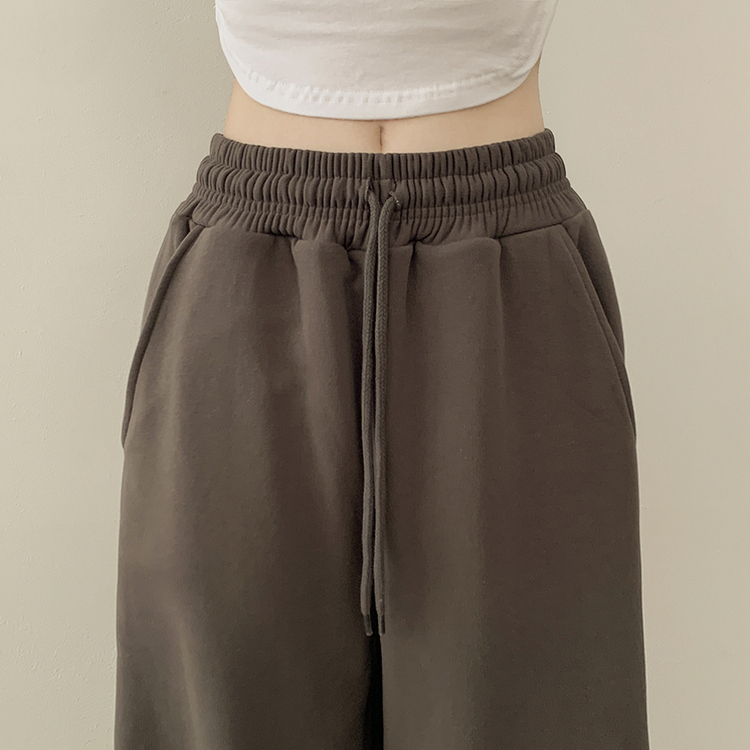 ストリングワイドジョガートレーニングパンツ(12color) CHARCOAL