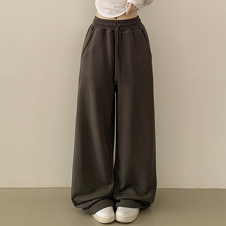 ストリングワイドジョガートレーニングパンツ(12color) CHARCOAL
