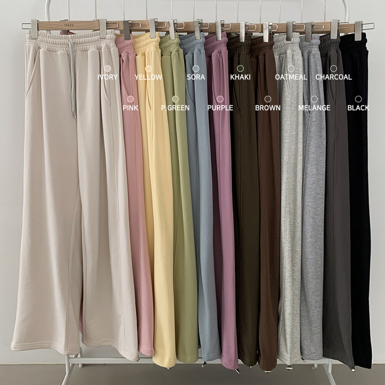 ストリングワイドジョガートレーニングパンツ(12color)