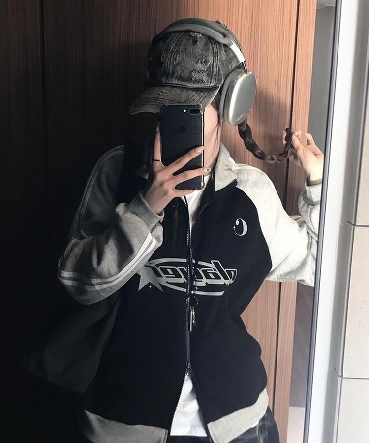 デニムウォッシングベースボールキャップ GREY