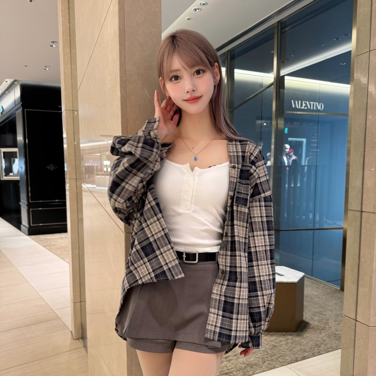 (벨트set) 유니크 플리츠 팬츠 미니스커트 (3color) 그레이