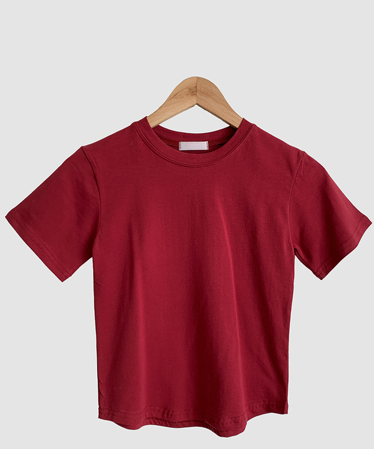 イージーフィットラウンド半袖Tシャツ(6color)