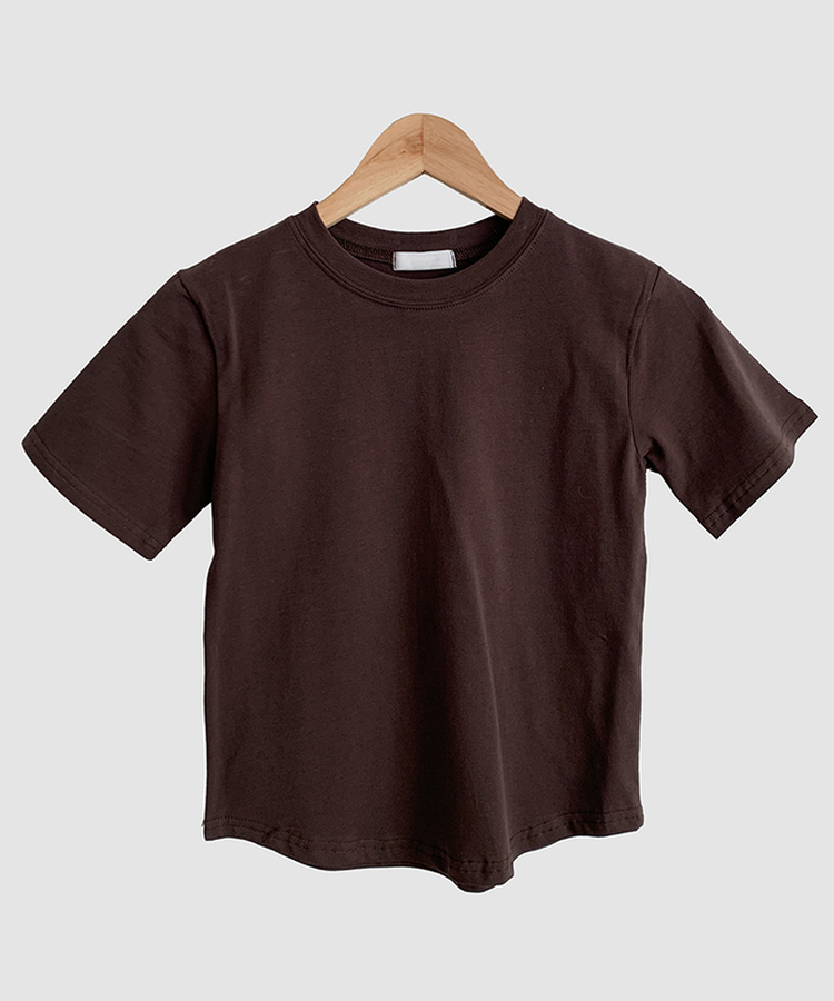 イージーフィットラウンド半袖Tシャツ(6color)