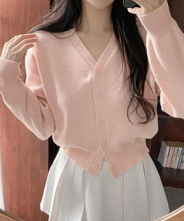 デイリーカーディガン(5color) INDI PINK