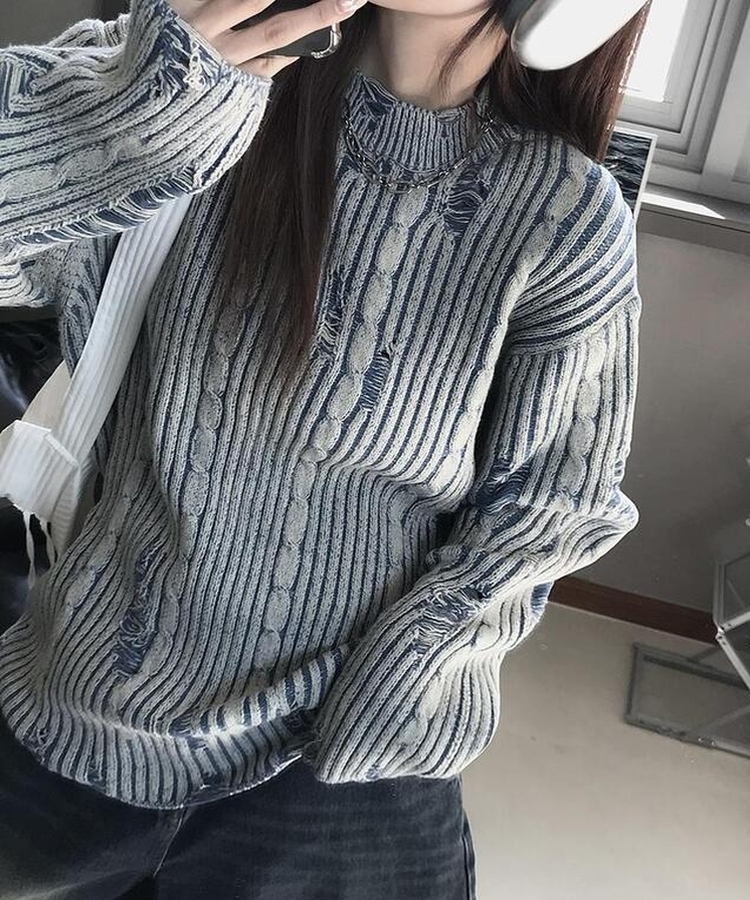 ビンテージニット SKYBLUE