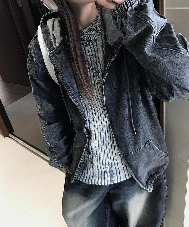 ビンテージニット SKYBLUE